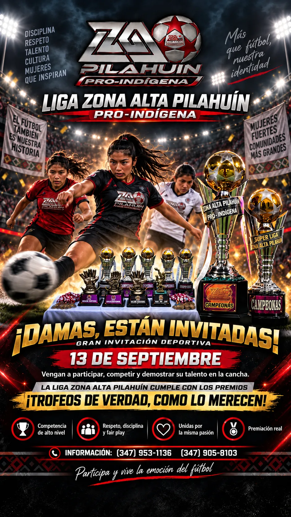 CAMPEONATO FEMENINO 2026 – ¡DAMAS, ESTÁN INVITADAS!